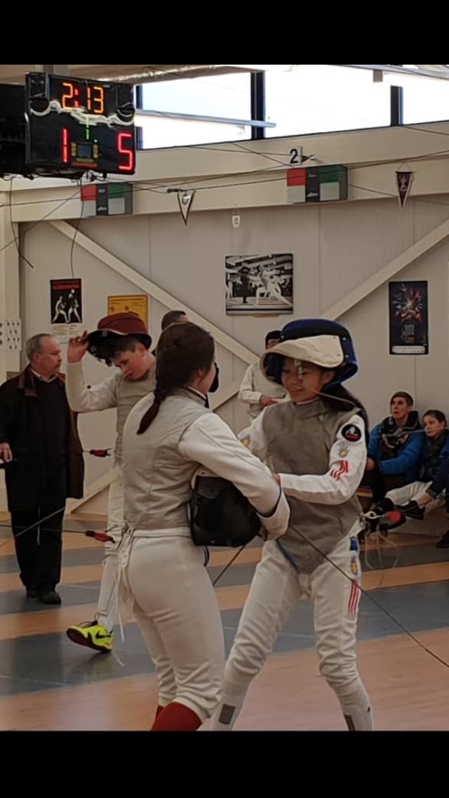 SportsECiM's tweet photo. Well done to Ashley Lim who recently won gold and silver medals at the LPJS Durham fencing competition in the U.K. She is now ranked 3rd in the Girls Epee U15 U.K. category 🤺 @EpsomCollegeMY #UKfencing https://t.co/XHIaZTFrwt