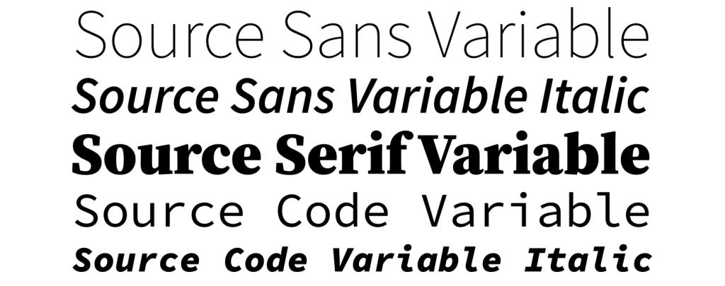 Variable source. Шрифт source Sans variable. Шрифтах Serif и Sans Serif. Source Serif variable шрифт. Source Sans Pro шрифт.