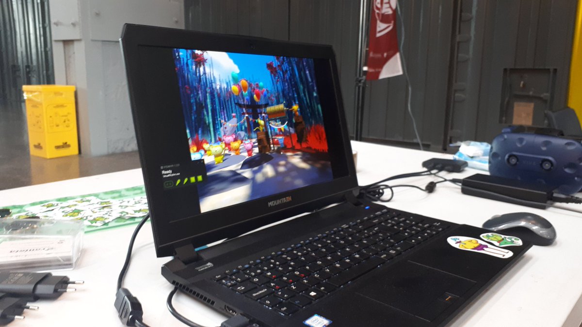 Pedazo de juego los de <a href="/CronistaGames/">Cronista - Virtual Rhythm</a> adorable y super divertido 🐵🌴 Pasaros a verlo 💛 #GuerrillaGameFestival #videojuegos #gamedev