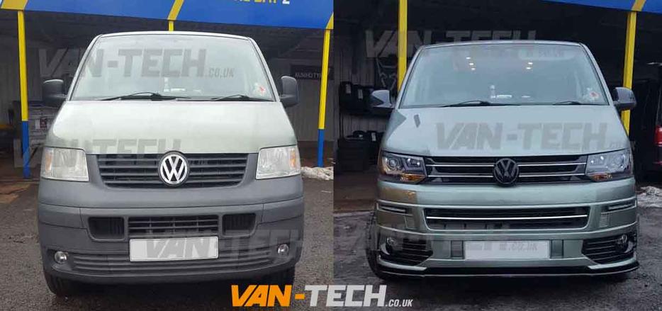 VW T5 to VW T6.1 Front End Facelift - Step by Step: Part 1 (The