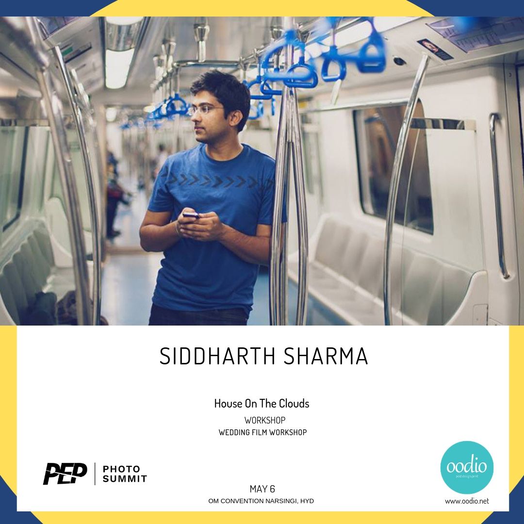oodiostudio's tweet photo. Meet @totalsiddharth on May 6th at the PEP Photo Summit 2019.  

PEP Photo Summit 2019
May 3-4-5, Hyderabad    

#getppepped #strongertogether #pepsummit2019  @whereisarjun @josephradhik @joshuakarthikr #professionalphotography #oodio #getpeppednow  @oodio_studio https://t.co/Mbq4Jrr7VL