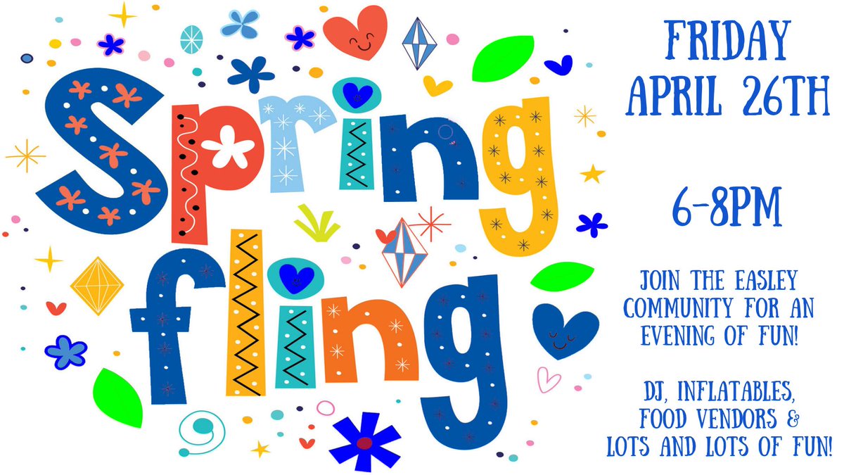 EasleyPTA's tweet photo. Come tonight...rain or shine!!  HAPPY FRIDAY! https://t.co/UDzLrfHFdV