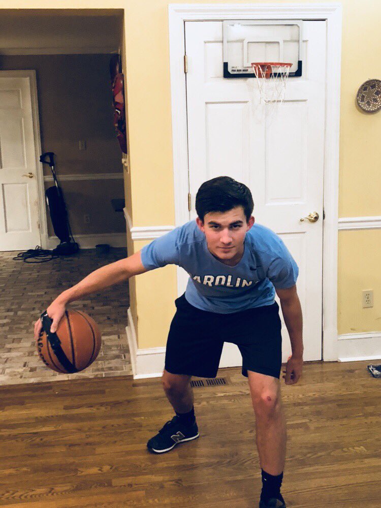 nate_proctor_'s tweet photo. I would like to thank my parents and coaches for supporting me through my college decision as it was a tough one to make. That being said, I will be joining @The_ColeAnthony and @iget_buckets35 at the University of North Carolina next year. I’m bout to tear it up in intramurals. https://t.co/uanPJ1hrxJ