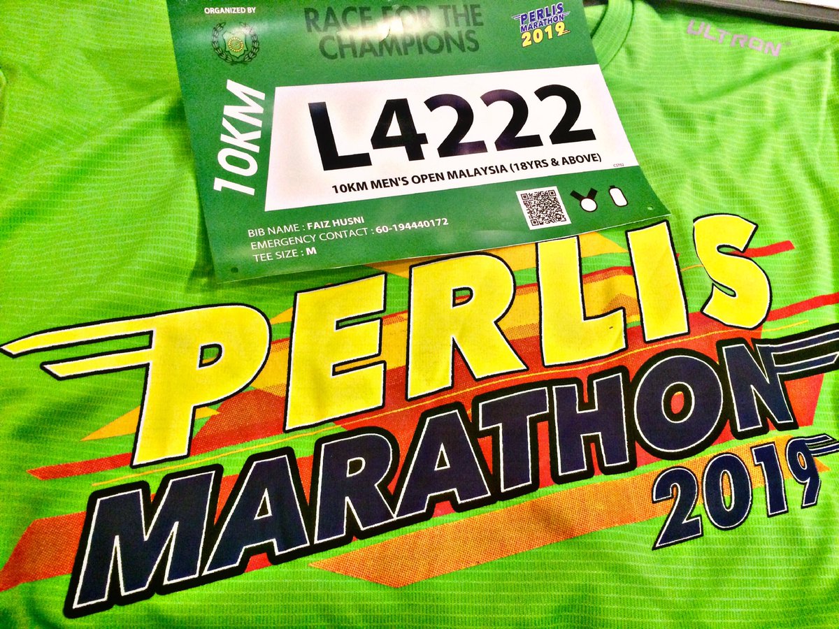 areffdeans's tweet photo. Ready Get Set GO!!!🏃🏻‍♂️                          #PerlisMarathon #2k19 #10km https://t.co/TkTH3lkqYT