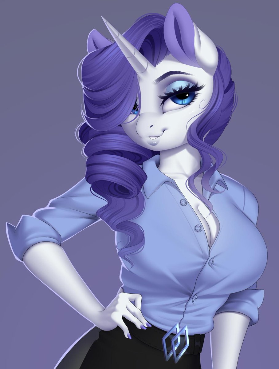I don't draw Rarity as much as I should. 