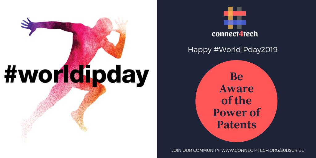 Happy #WorldIPDay2019 !! Be aware of the power of patents...