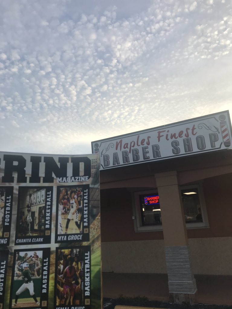 GrindLifePro's tweet photo. First location Naples Finest Barbershop Naples,FL off 951
#TheGrindMagazine #FreeCopies https://t.co/kBRbRBlQXC