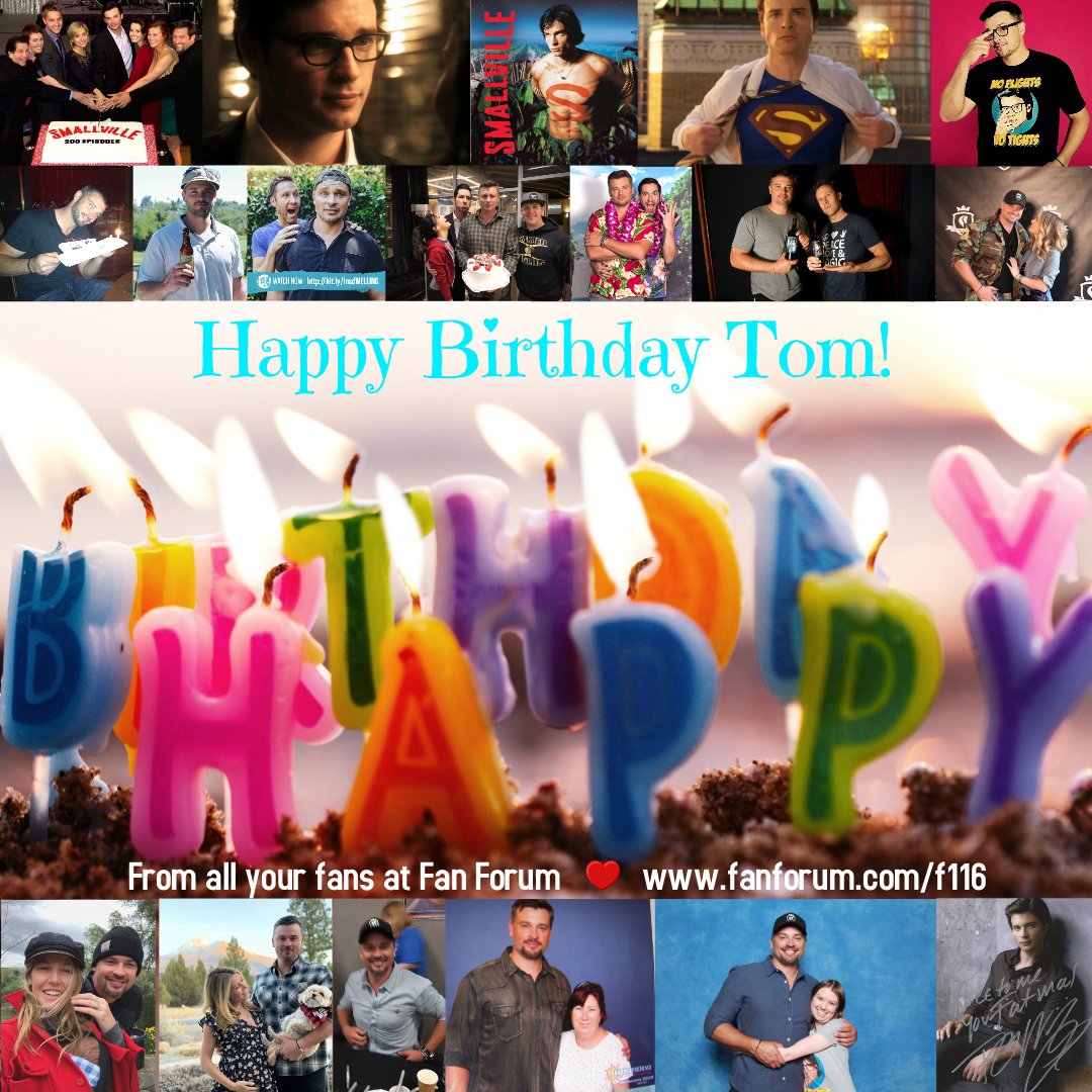 Happy Birthday to Tom Welling!   