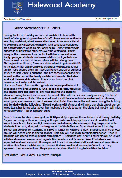 HalewoodAcademy's tweet photo. You can read this week's special newsletter here - https://t.co/QatHU6YK5i https://t.co/xEjyQa4Pmd