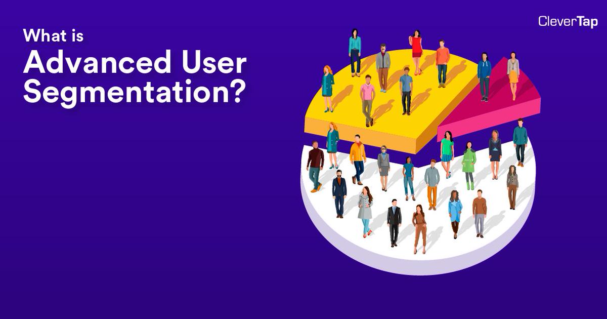 CleverTap's tweet image. #FeatureFriday, let’s talk about Advanced #UserSegmentation
CleverTap helps you Identify the most granular audience segments based on actions, inactions and user properties!
bit.ly/2IFbqIa