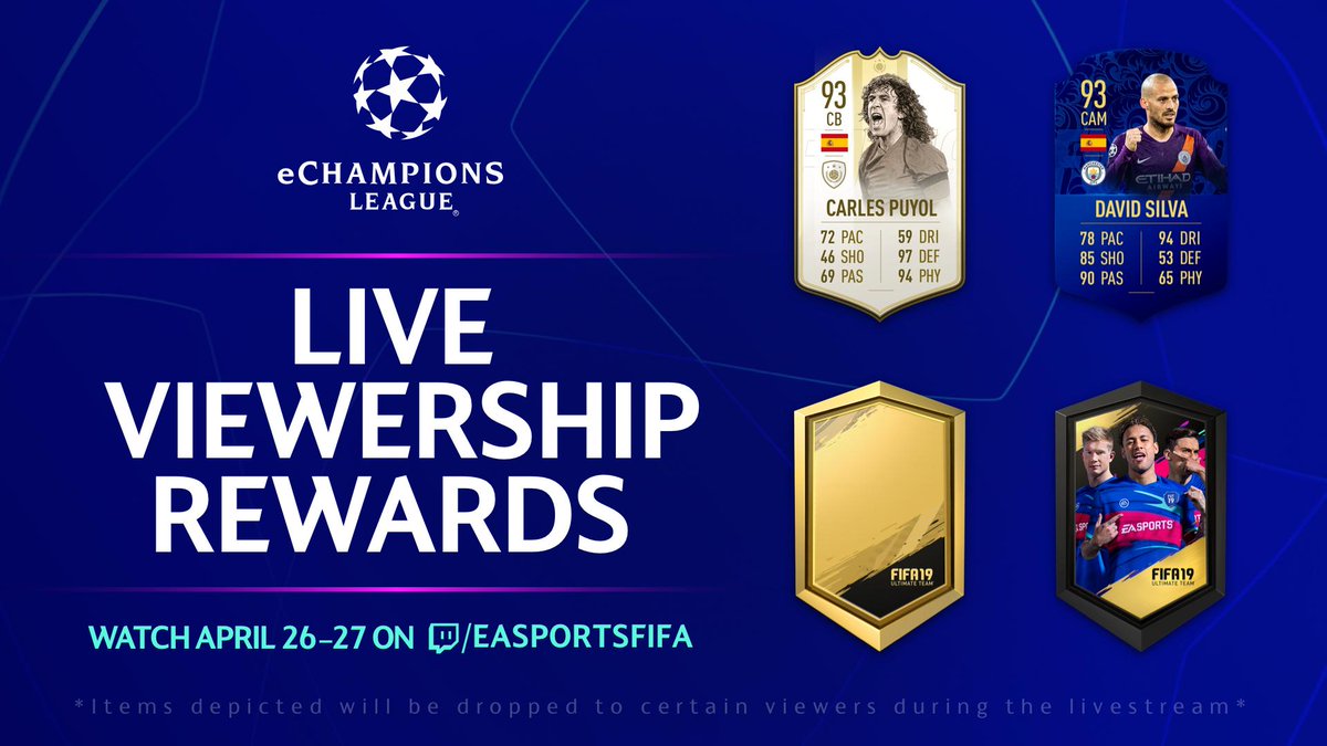 EASPORTSFC's tweet photo. The eChampions League qualifying tournament is on now! Watch @F2Tekkz 🇬🇧 @Msdossary7 🇸🇦  @Nicolas99fc 🇦🇷 and others compete on the grand stage. #eCL #FIFA19

Link your Twitch account:  https://t.co/5G5C7UQQrS  
Watch the tournament:  https://t.co/Fekx3g5yQg https://t.co/w0o9qEVKAv