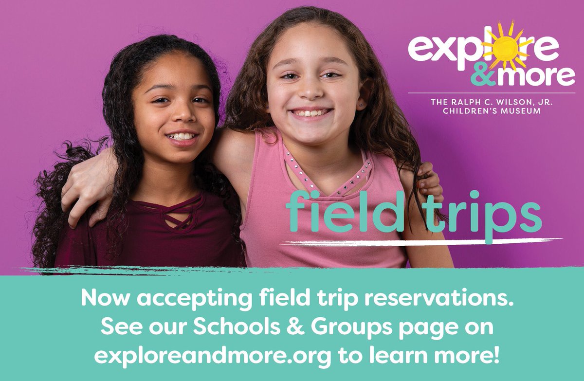 Teachers and administrators - book your school field trip today! #playtolearn #exploreandmore #funlessons #4floorsoffunandlearning #Buffalo #canalside 
Go to exploreandmore.org for details!!