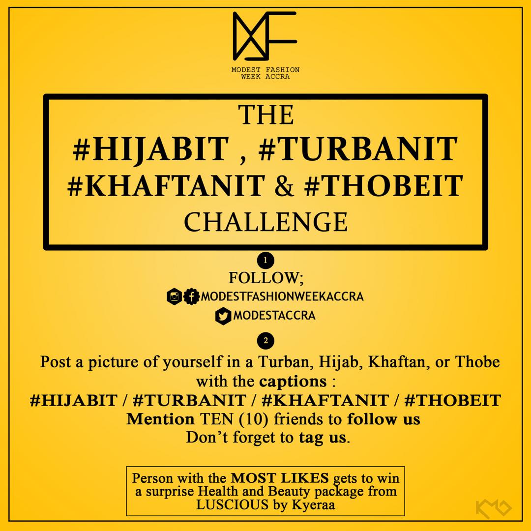ModestAccra's tweet photo. Get ready for Modest Fashion Week Accra !!!
#ModestFashionWeekAccra
#ModestFashion
#HijabiFashion
#ThobeFashion
#Modesty
#Henna
#ModestFashion
#ModestWedding
#Modestina
#MFWA
#Kaftanfashion
#Agbadafashion
#Kaftanit https://t.co/JbkHrXxV4E