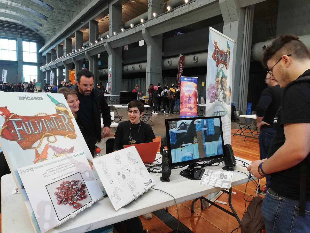 dannyolavide's tweet photo. No dejes de jugar al Fulvinter :) #Fulvinter #GGameFestival https://t.co/4zX4McUDbw