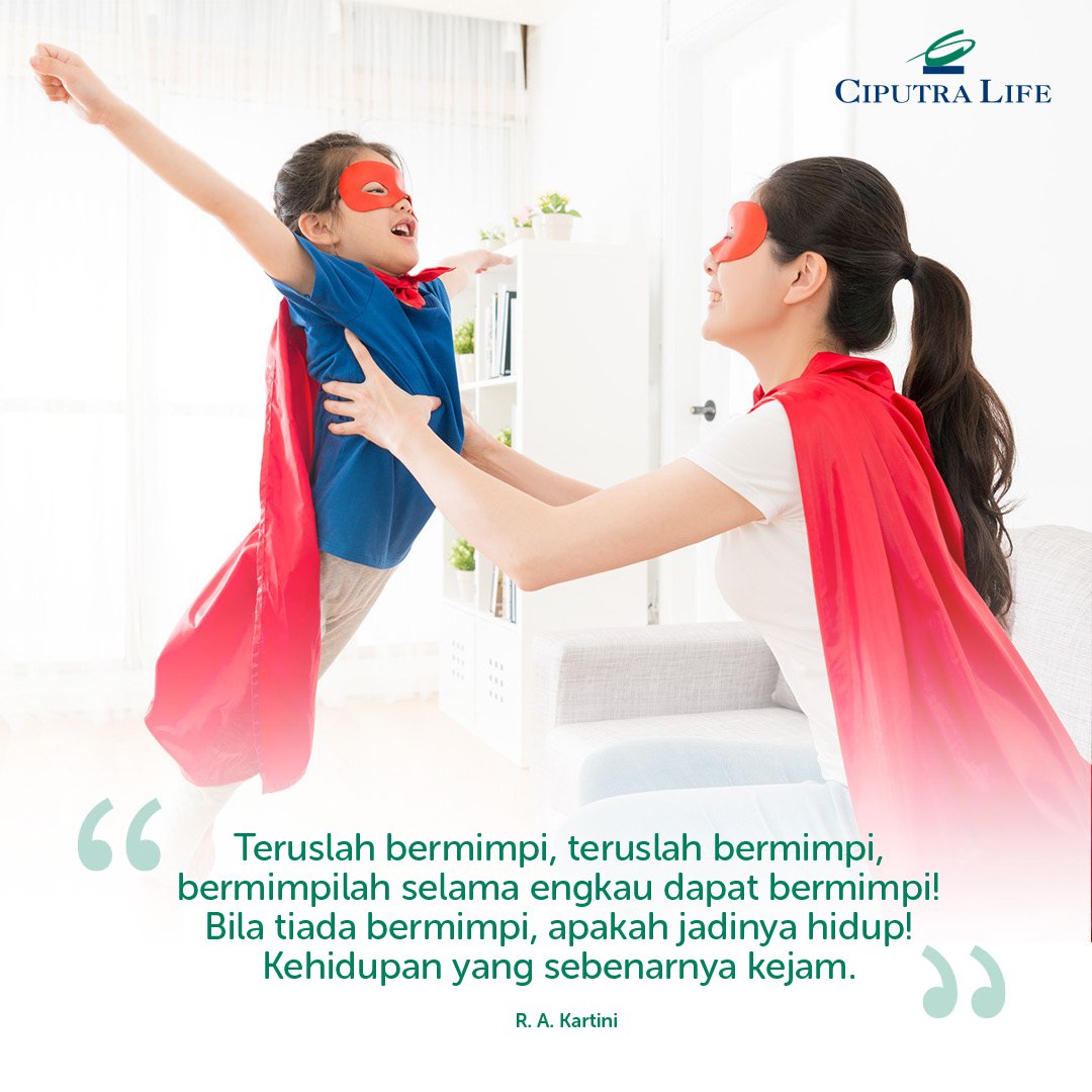 ciputra_life's tweet photo. Jangan takut bermimpi, takutlah jika kamu tidak memiliki mimpi.
Selalu semangat untuk mencapai mimpi-mimpimu ya, C'Lifers!
#CLquotes https://t.co/AIChe4DeAj