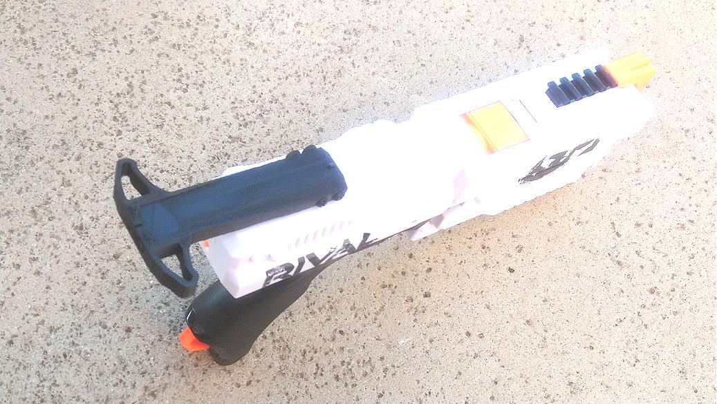 Blasters3D's tweet image. When you are serious about competition. M27 Priming Handle (Long) for Nerf Rival Kronos XVIII-500 shapeways.com/product/NFREQT… #NerfMod #innovation #NerfNation #NerfWar #FoamBalls #NerfToys #NerfBattle #Blasters3D #AirPower3D #cosplay #3DP #LARP #NerfRival