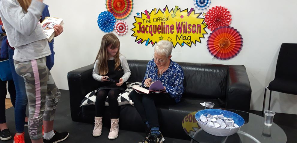 Katherine Morrissey Y4

Katherine Morrissey met the renowned author Jaqueline Wilson at The Sage over the Easter holidays. Katherine is huge fan and loved the talk and meeting her. She's even written a short story and sent it to Dame Jacky!

Well done Katherine!