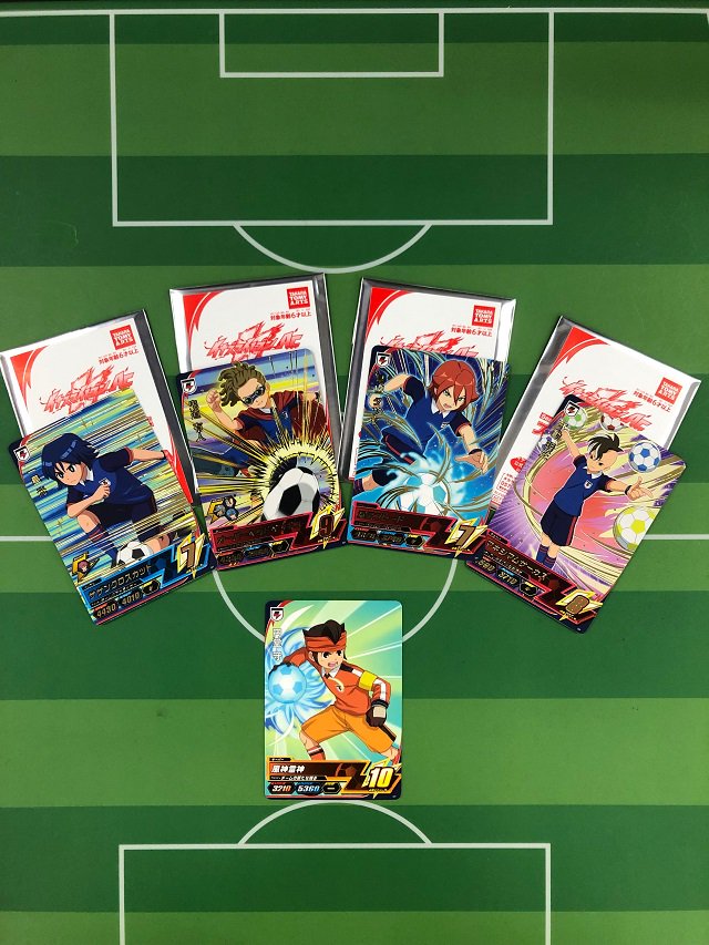 イナズマイレブンACセレクションマッチ第1弾大会参加賞一星充箔押し イナズマイレブンACやってみた！15回目(オールスターズ2弾) | コシロー