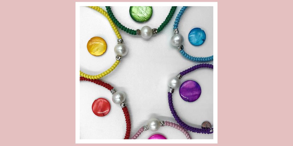 We hope your days from Friday through to Sunday are as bright and colourful as our Adira bracelets ❤💛💚💜

These are just a handful of the colours that our Adira bracelets are available in, you can find even more colours on our website!