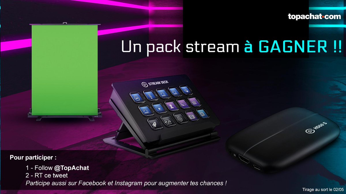 TopAchat's tweet photo. Tu peux aussi participer sur Instagram 🔥🔥🔥

Juste ici ⬇
https://t.co/eL1ZeITGMD https://t.co/ZRLQHnyqx0
