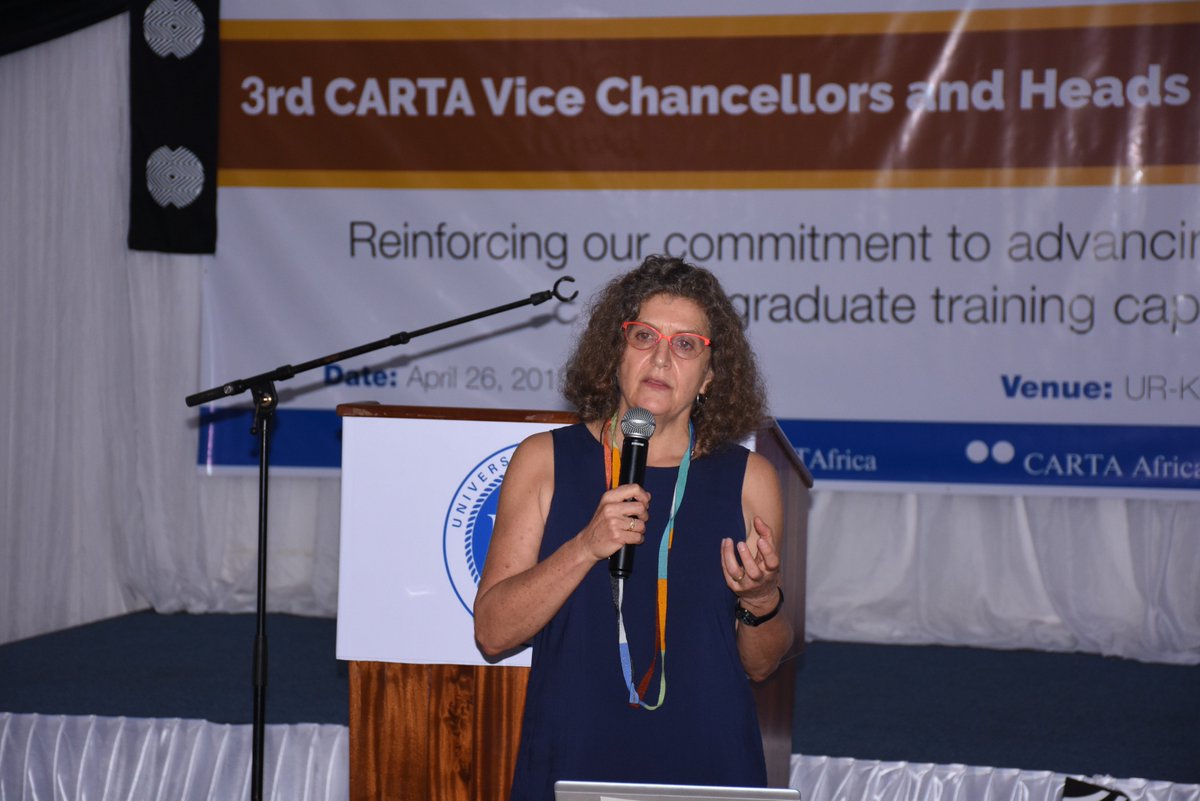 Uni_Rwanda's tweet image. Happening now at #KCEV: Under @CARTAfrica, #CARTAViceChancellors meet at @Uni_Rwanda to deliberate the most appropriate ways to increase research funding in Africa. This is one of the most prominent forum where research and postgraduate training in Africa are discussed.