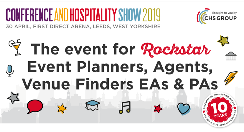 AGMEvent's tweet photo. We are really excited about attending this years #chs2019 in Leeds next week. Not only is our MD a judge at the show, but the team have also been allowed out the office for the day to network with current suppliers, and clients!! #CHSrocks #agmevents https://t.co/vvFyuTLE7C