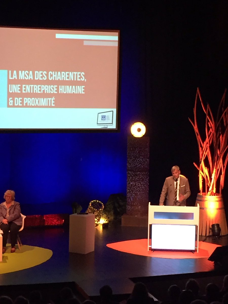 ArnaudSIMON17's tweet photo. AG de la #MSACharentes à Rouillac en présence de @imbertcorinne17,Sénatrice. Une entreprise humaine et de proximité grâce aux 800 délégués et 600 collaborateurs du #GroupeMSA.
@msa_actu @lebimsa @SO_LaRochelle @Bleu_Rochelle https://t.co/NaKb58mIJe
