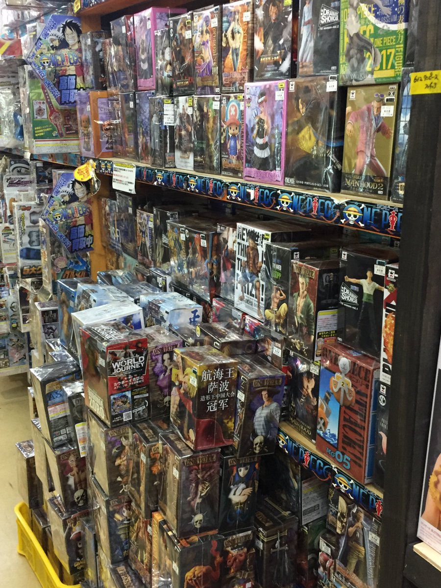 藤枝鑑定団 玩具 Di Twitter 入荷情報 ワンピース プライズフィギュアが多数入荷しましたー ๑ ㅂ و こちら棚に入りきらない量です こちらワンピースコーナー棚にて販売中 また P O Pフィギュアも強化買取中 リストを確認の上お持ち込みください