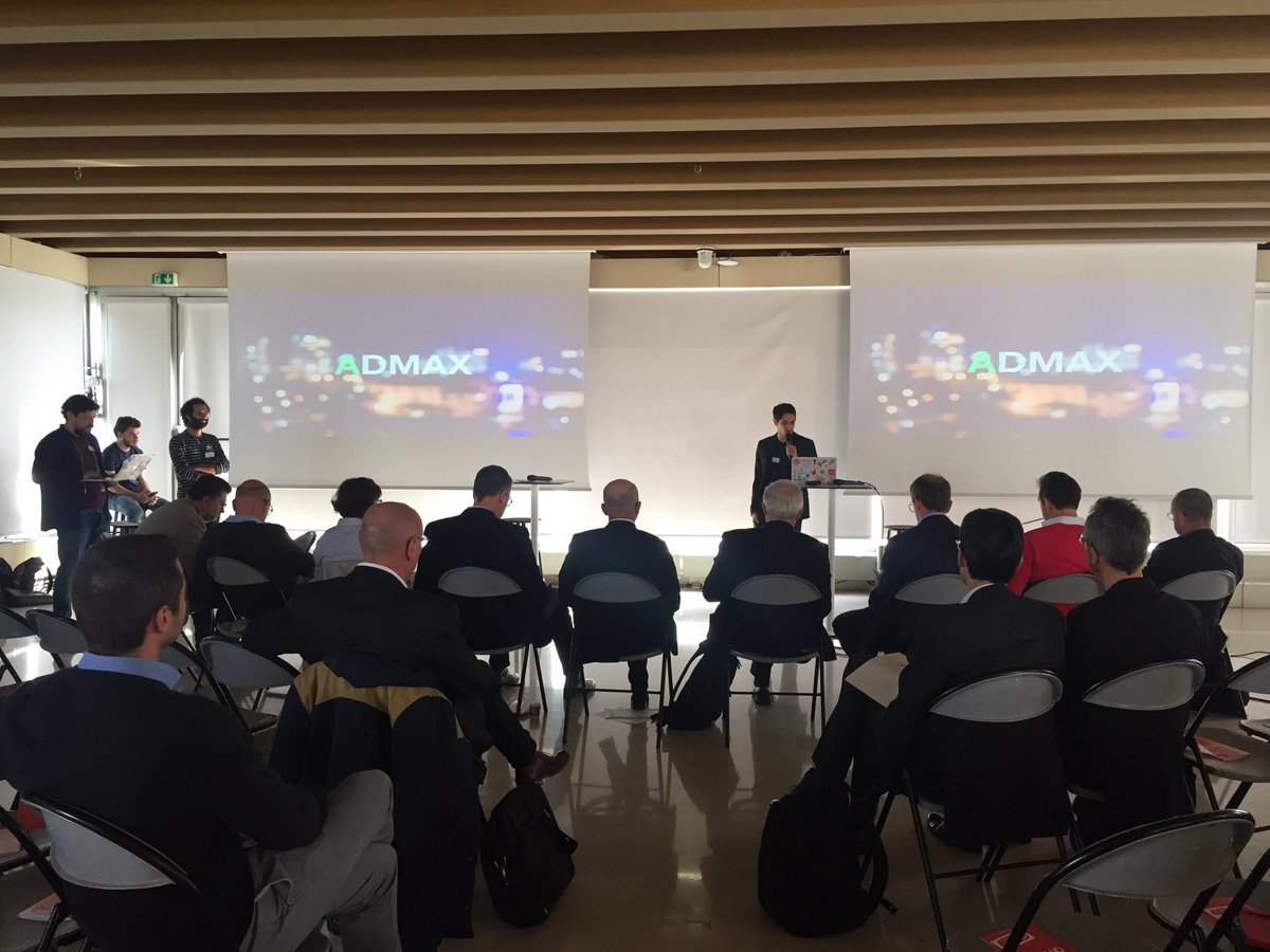 off7_'s tweet photo. pitch de @ADMAX_io : solution de monétisation permettant aux éditeurs digitaux de vendre leur inventaire publicitaire plus cher, mieux le remplir et maîtriser leur performance #SelectionSaison3 #off7_ accélérateur du groupe @OuestFrance https://t.co/UZn9GXh51e