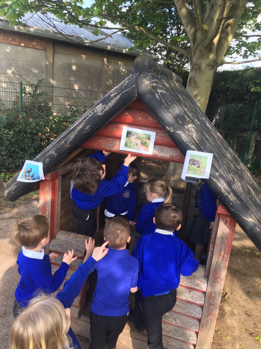 HeronClass's tweet photo. We are on safari on the field for our #fit15 this morning ~ we are going on a journey to discover all the different animals that have been hidden 🔎 https://t.co/zQXrtkQNKf