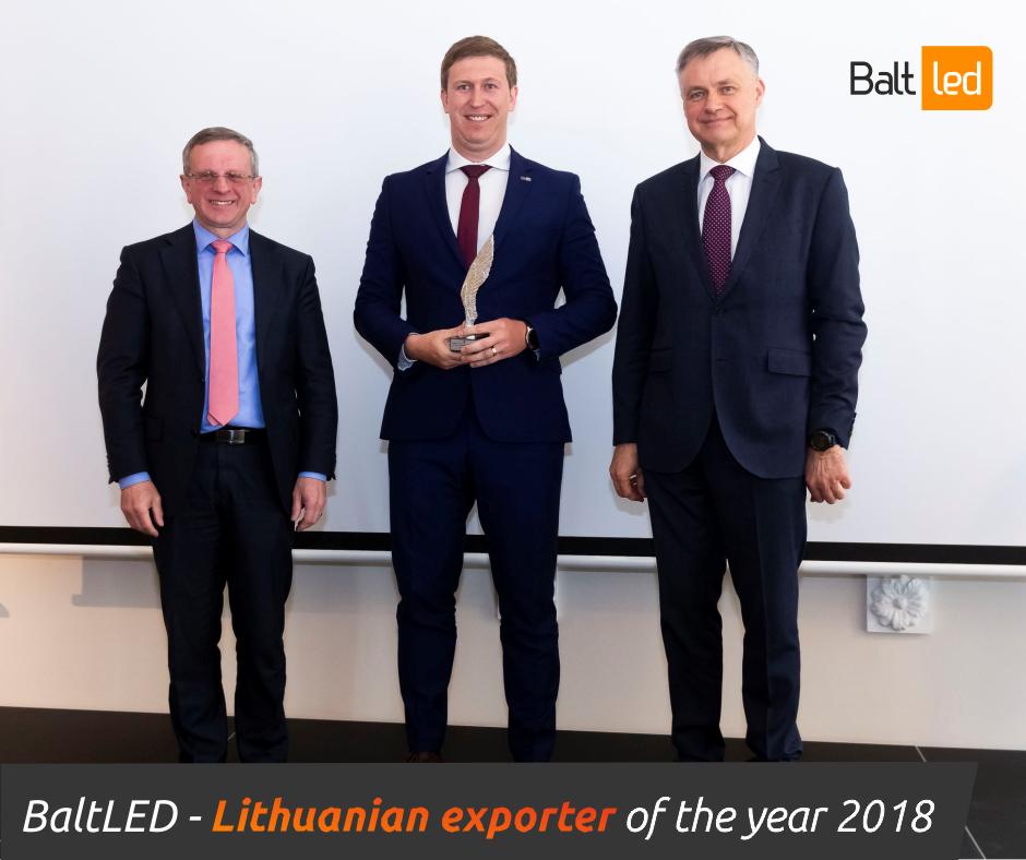 baltled's tweet photo. Second year in a row BaltLED has been announced as the Lithuanian Exporter of the Year in 2018 by the Lithuanian Confederation of Industrialists! We are proud to be among the most progressive Lithuanian exporters!
#baltled #lithuanianexporter #valuesolutions #keepgrowing https://t.co/Tcp5vpoCUd