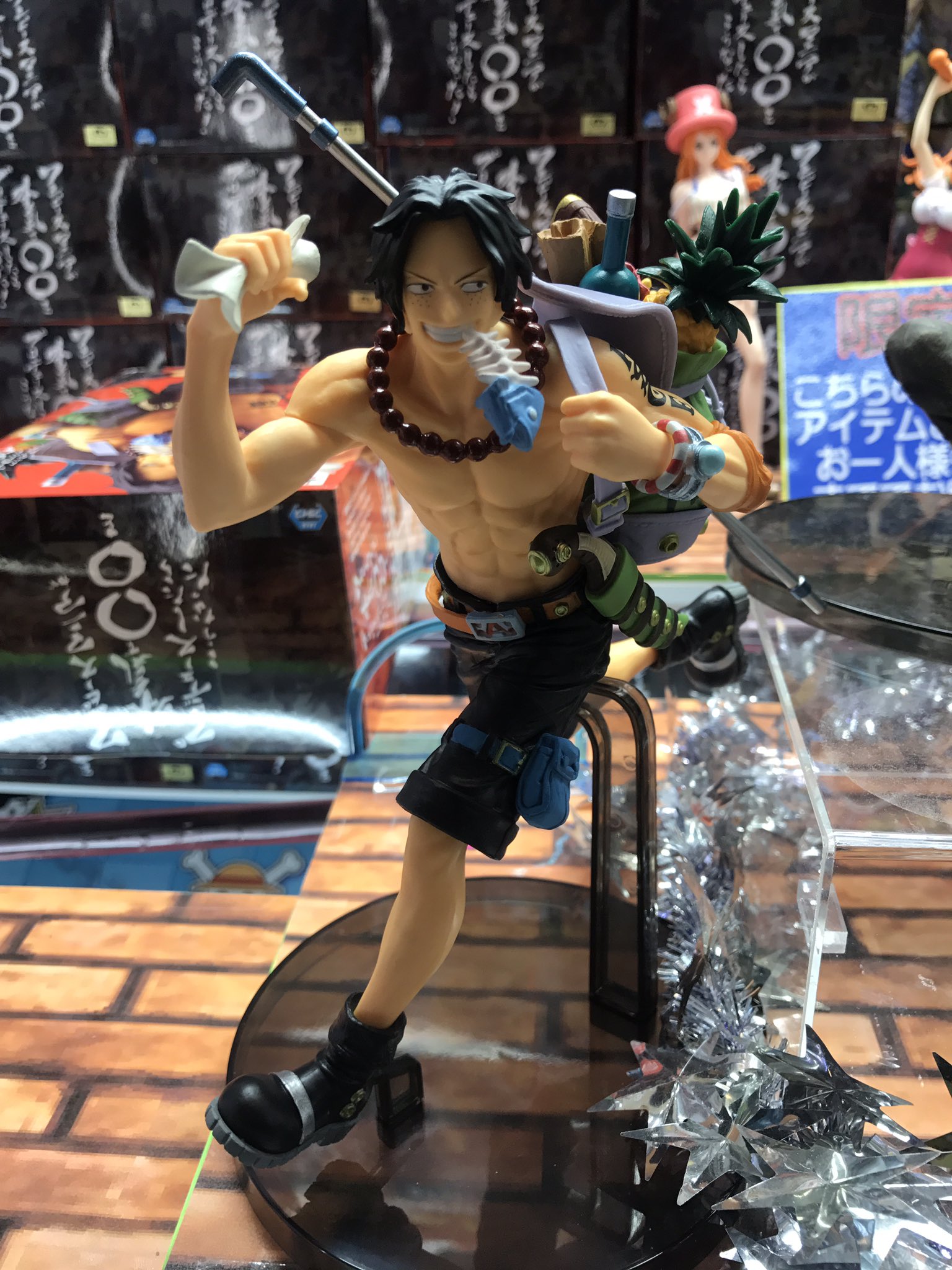 ドラマ八王子高倉店 新景品 情報 Ufoキャッチャーコーナーに ワンピースファンが本気でエースをプロデュースしたらこうなった フィギュアが登場 前回も大好評だった第2弾今回はポートガス D エースのフィギュアになります ワンピース