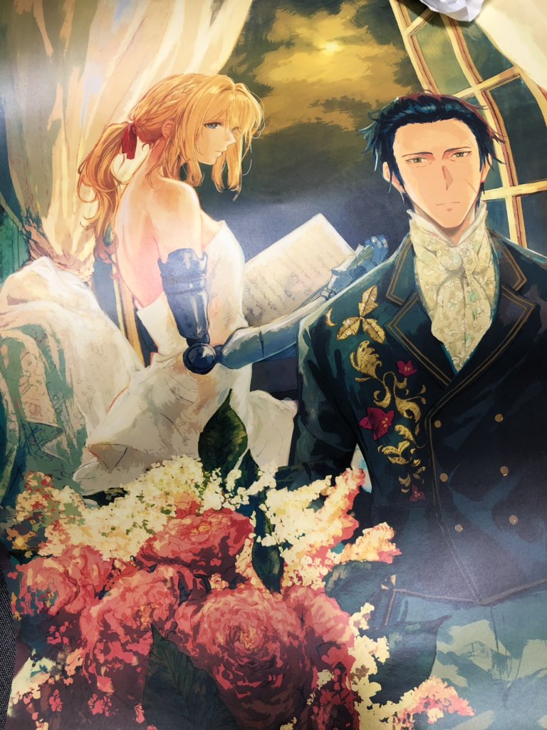 ヴァイオレット エヴァーガーデン 公式 特典付きムビチケ本日発売 数量限定 キャラクターデザイン高瀬亜貴子描き下ろし ムーンライト B2ポスター付ムビチケ が上映予定劇場にて本日より販売開始 特典はキャラクターデザイン高瀬亜貴子が仕上げ