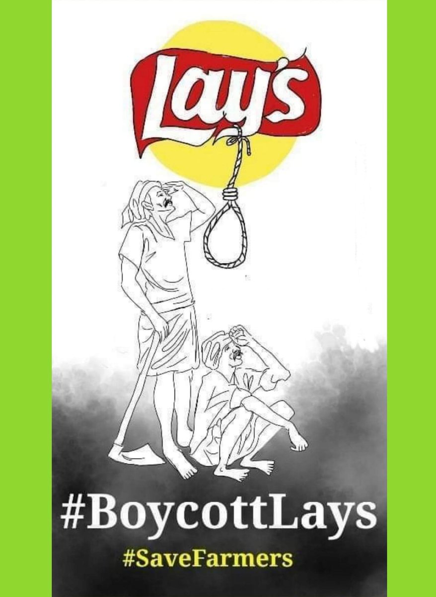 MayukhDuke's tweet image. #AlKS demands urgent intervention of Central Government to protect the interests of potato farmers in Gujarat who were unethically implicated in cases by the Mnc #PepsiCo &amp;amp;Calls for boycott of Lays and other potato products of PepsiCo till the cases against farmers are withdrawn.