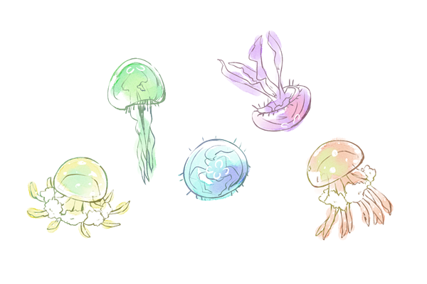 タコクラゲのtwitterイラスト検索結果 古い順