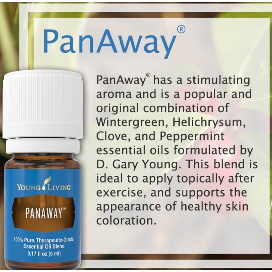 energyduztravel's tweet image. Meet the Oils ~Day 6
Panaway

Prior to my husband doing his workout or if I have done exhausting yard work, this is my &quot;go to&quot;. 

Apply this topically before or after your workout for relief.

Consists of Wintergreen, Helichrysum, Clove &amp;amp; Peppermint.

#essentialoilmagic
#whatpain