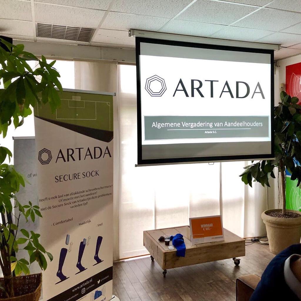 ArtadaSC's tweet photo. Kort geleden was het dan zo ver, we hielden onze eerste Algemene Vergadering van Aandeelhouders. Dit betekende tevens ook de officiële oprichting van Artada.🎉 https://t.co/rMF53aVKpO