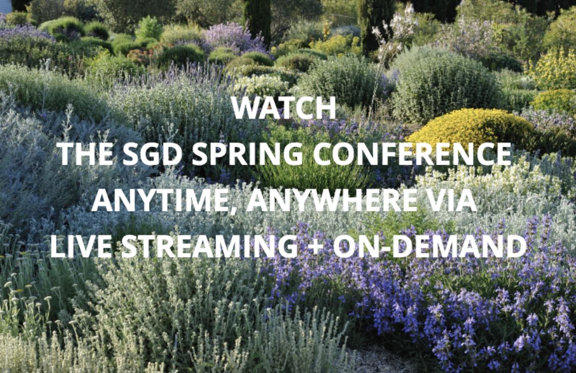 ONE DAY TO GO! The SGD Spring Conference is happening tomorrow! Can't make it? Watch it via live-streaming or after the event using the on-demand archive. Register here: bit.ly/2OyAwbP
