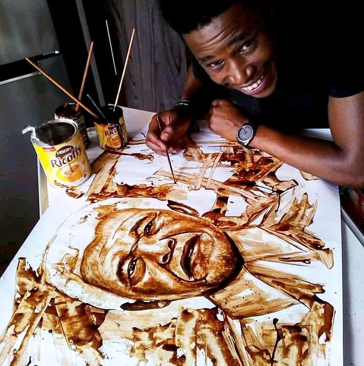 ennockmartZA's tweet photo. Here are some of my works. This one are done with coffee ☕ https://t.co/ykphKPEmoA