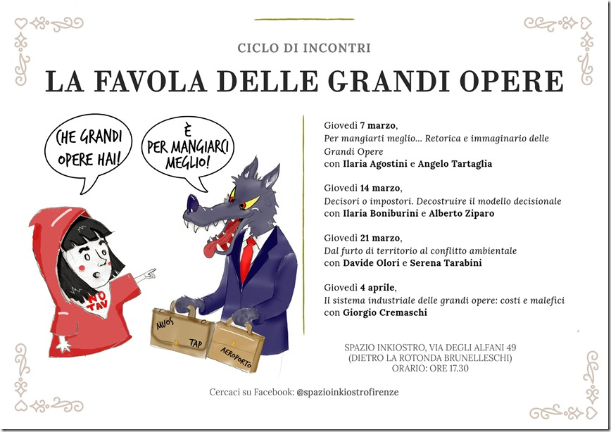 perunaltracitta's tweet photo. LA FAVOLA DELLE GRANDI OPERE
Guarda il video dell'intervento di Giorgio Cremaschi a #Firenze, #SpazioInkiostro, 4 aprile 2019.

#perunaltracitta @CremaschiG #poterealpopolo #GOII #grandiopere #NoTAV

https://t.co/LRSymFojlG https://t.co/miQDydxfCC