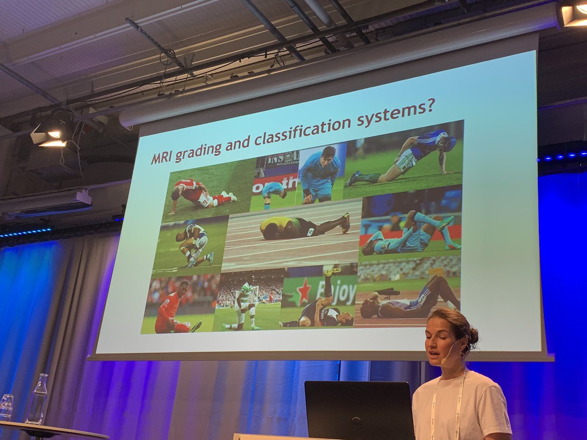 MarkusWalden's tweet photo. Great talk by @arnlaugw on hamstring injuries and RTS #SMfrontline #SFAIM2019 https://t.co/6wIm5Y1G5u