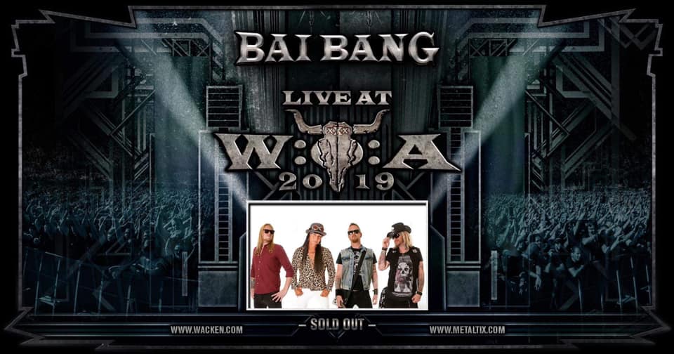 We are thrilled to announce we will be returning for our 6th year to @Wacken Open Air in August! Who will we see there? #BaiBang #Wacken #WOA30 #Festival #HardRock #Music