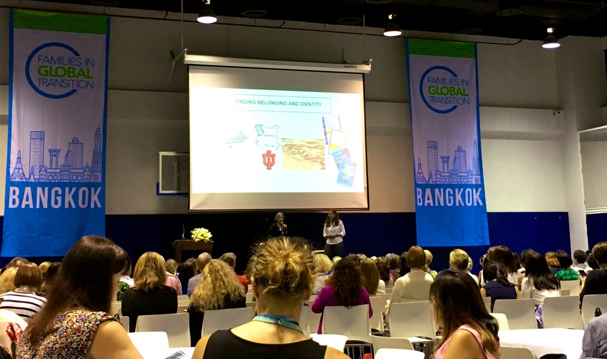 “The no.1 fundamental things we need is to feel we belong” Great insights from <a href="/RDvanreken/">Ruth Van Reken</a>  and <a href="/DanielaTomer/">Daniela Tomer</a> at the <a href="/crossingculture/">Families in Global Transition</a> conference #FIGT2019