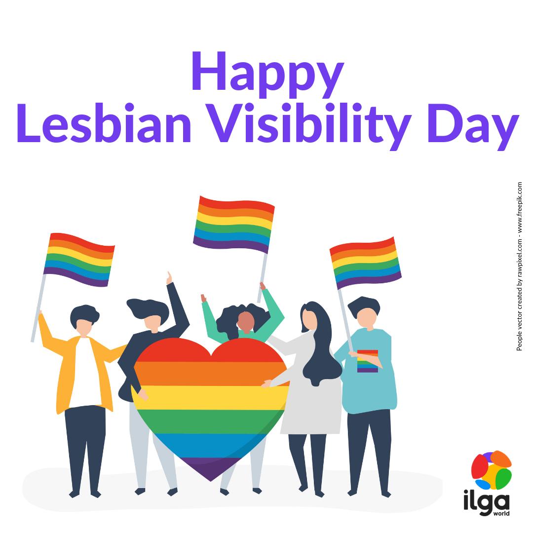 🌈Today is #LesbianVisibilityDay, and we are sending love and support to lesbian women and communities around the world!