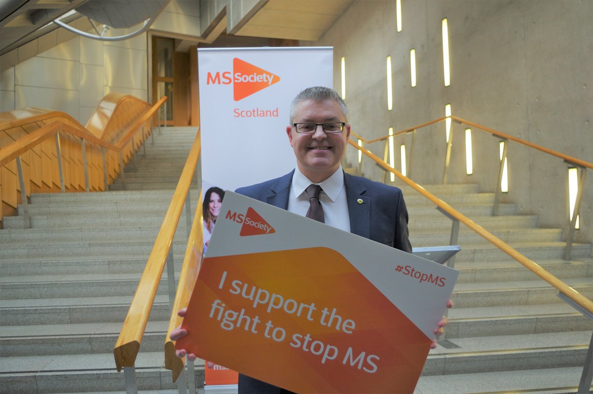 StuMcMillanSNP's tweet photo. This #MSAwarenessWeek2019 I'm highlighting the need for more research into MS treatments &amp; best practice for services as it's a unique condition that affects your nerves &amp; everyone’s MS is different. There's unlikely to be one treatment that suits all.

➡️https://t.co/YNIb5BEwEO https://t.co/AgS4z9kRwU