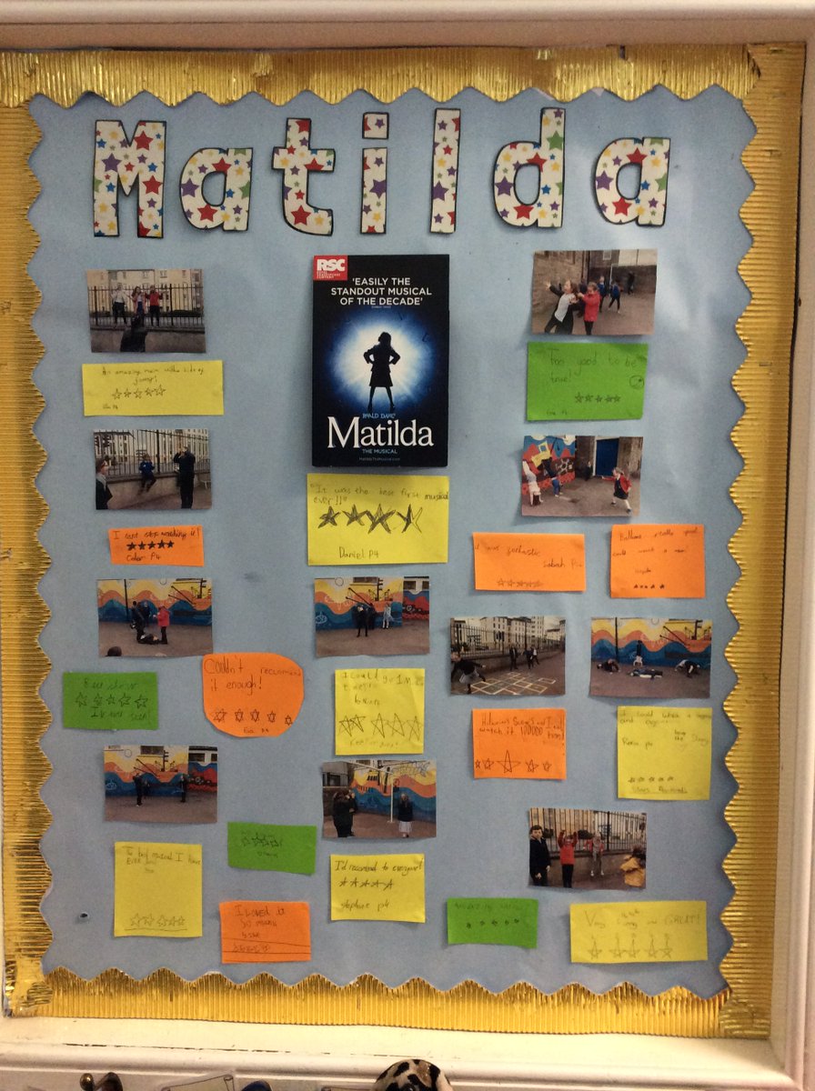 VictoriaEdin's tweet photo. P4 have been creating freeze frames and writing reviews of @MatildaMusical! It's safe to say it was a hit - thanks again for having us @edinplayhouse #EdinCreativeLearning #p4sfavouritemusical @lornamacedin https://t.co/TpjSCVxSNu