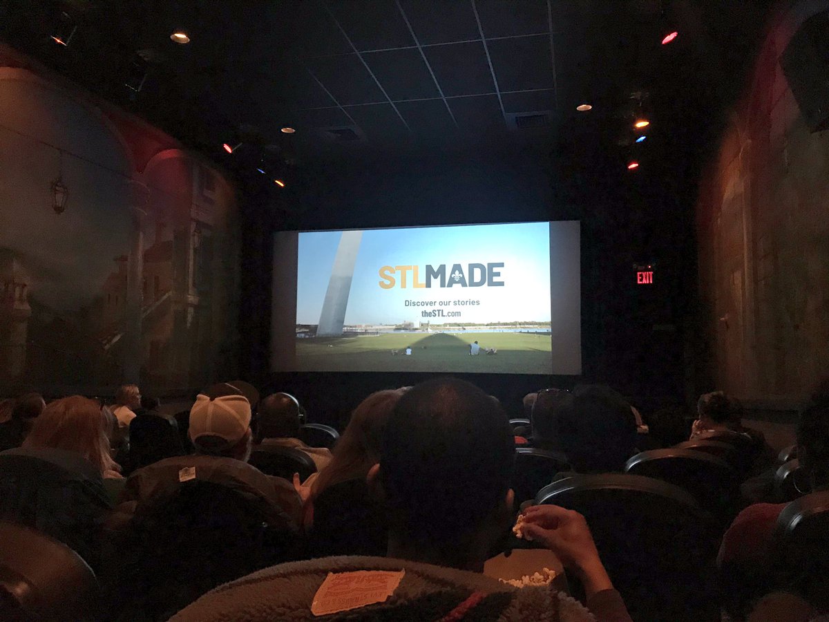 Went to watch #Endgame and saw a really nice video about how  #StLouis is a place where you can start up, stand out, and stay! #STLmade