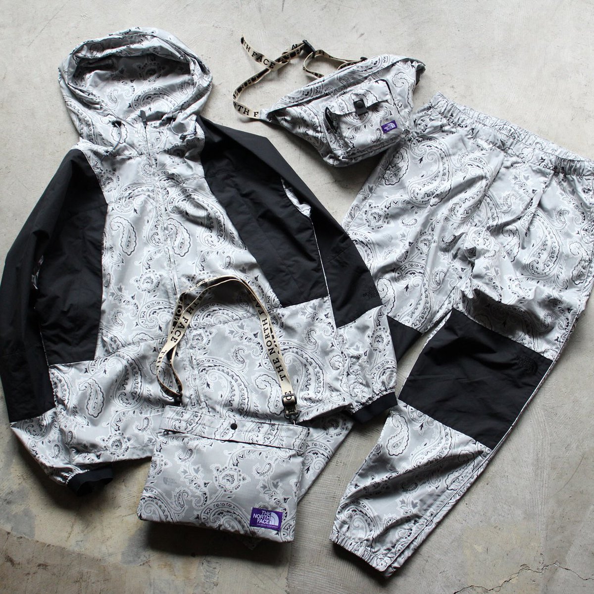 the north face paisley