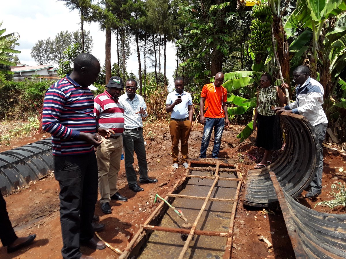 KBiogas's tweet photo. KBP facilitated a field mission for the National Biogas Steering Committee (NBSC) to appreciate the role of prefab biodigesters in scaling uptake of biogas in Kenya together with @BiogasFlexi @sistema_bio @SimGas_NL @takamotobiogas @amiran_kenya https://t.co/P5YHOASaot
