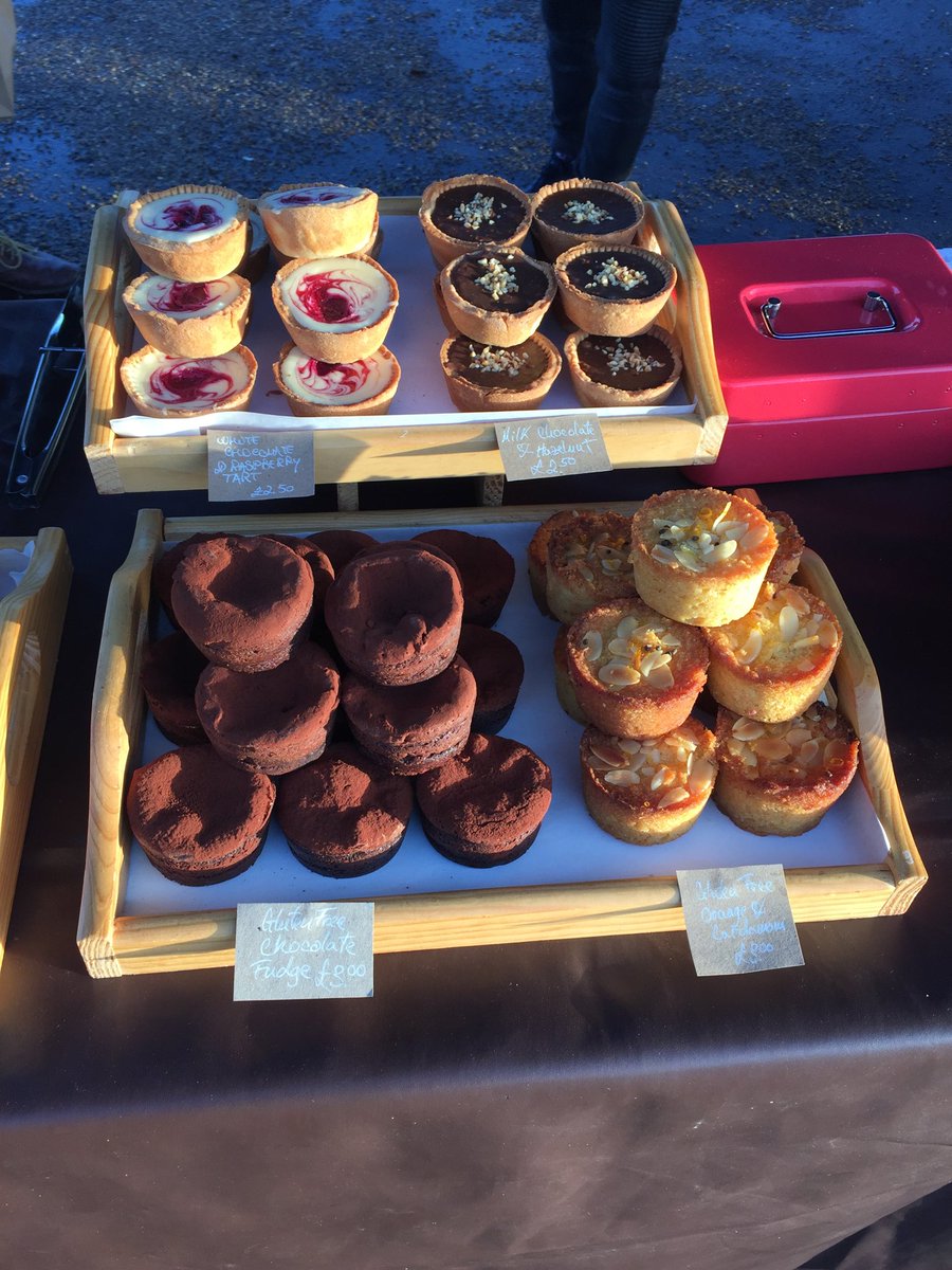 ⁦<a href="/FleurDeLisbyM/">Fleur de Lis</a>⁩ attending tomorrow at the market with exquisite cakes, tarts and biscuits. Open 9am till 1.30pm